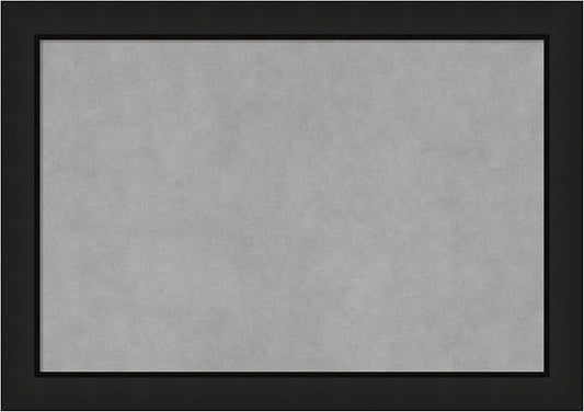 Amanti Art Black Framed Magnetic Board 19x27 Medium Vision Board by AmantiArt