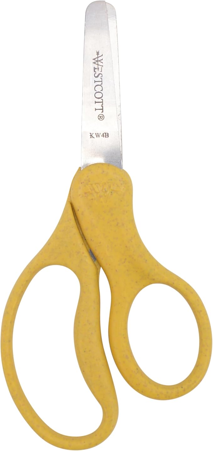 Westcott Kids Scissors 12-Pack, Left & Right Handed, Recycled Eco-Friendly - Image 8
