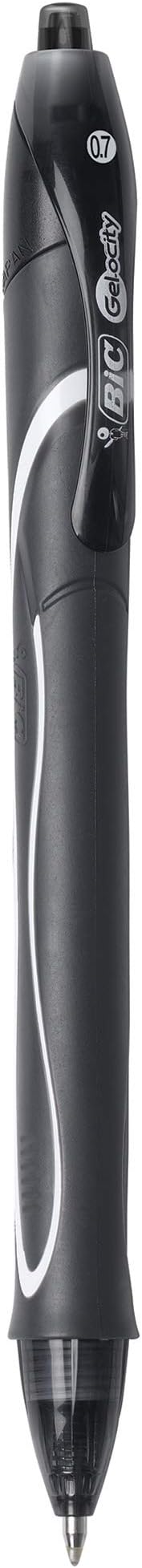 BIC Gel-Ocity Quick Dry Gel Pens, Medium Point Retractable, 12-Count- Pack of 18 - Image 2