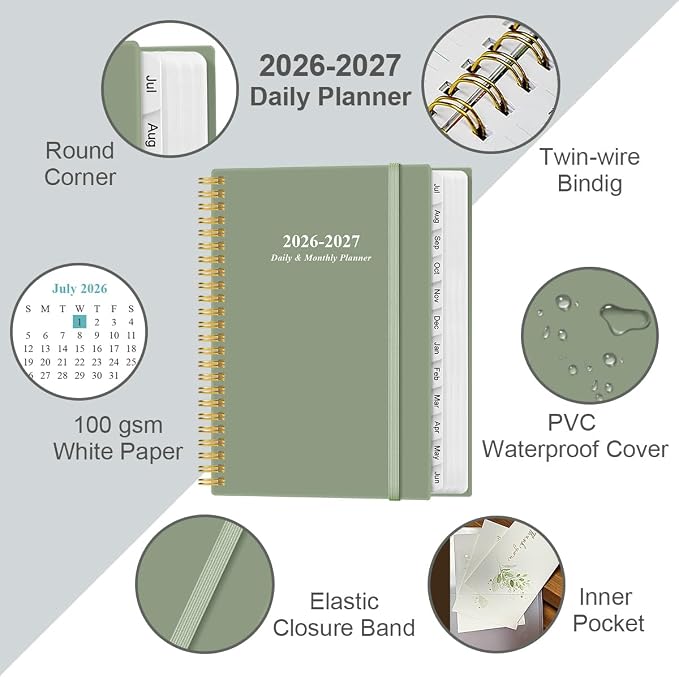 2026-2027 Daily & Monthly Planner - Image 2