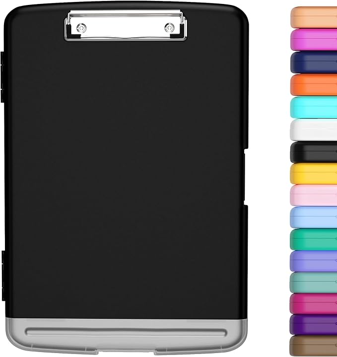 Hongri Clipboard with Storage with Pen Holder, Folder Nursing Clip Board 8.5 x by Hongri