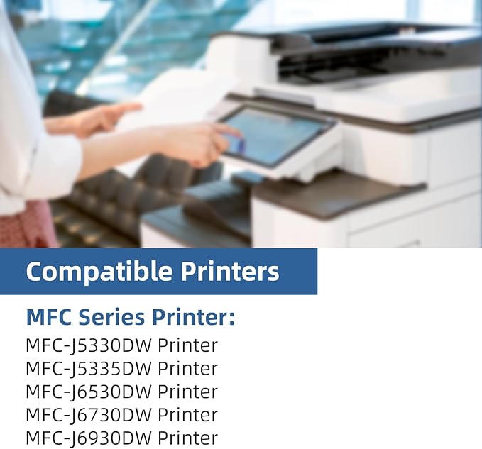 LC3019XXL Ink Cartridges Replacement for LC3019 XXL LC 3019-XXL LC3019 Work with MFC-J5330DW MFC-J6530DW MFC-J6730DW MFC-J6930DW Printers (Black, Cyan, Magenta, Yellow, 4 Pack)-DeskLoop Office