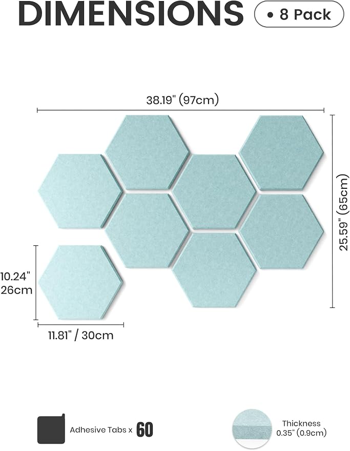 Fluxynara Hexagon Cork Board Alternative - Image 2