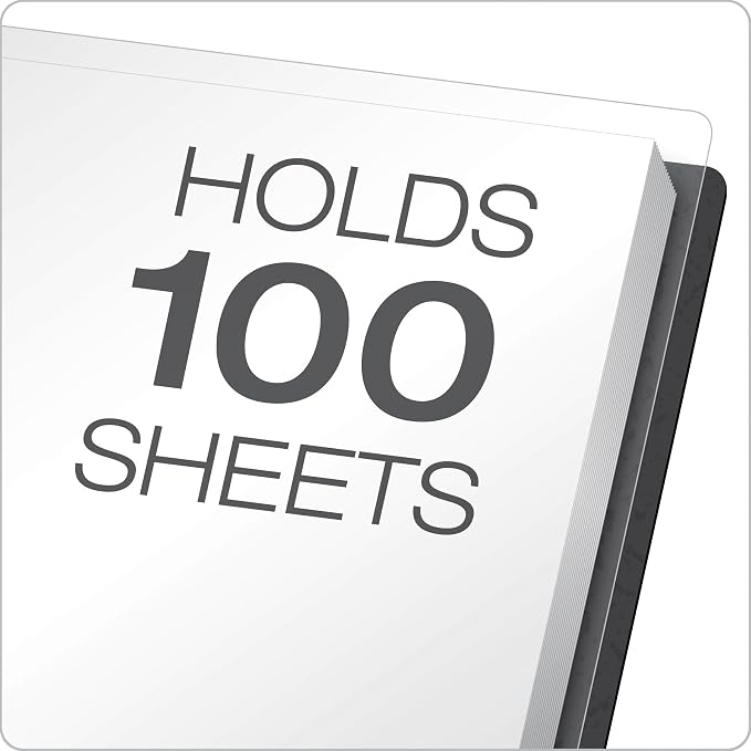 Oxford Clear Front Report Covers, Letter Size, 25 per Box - Image 8