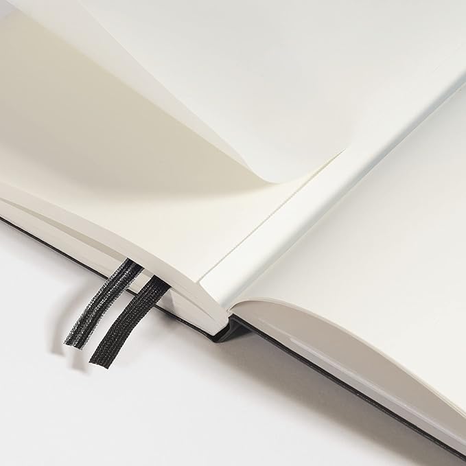 LEUCHTTURM1917 - Notebook Softcover Medium A5-123 Numbered Pages for Writing and Journaling - Thinking Ahead (Plain Paper, Spice Brown)