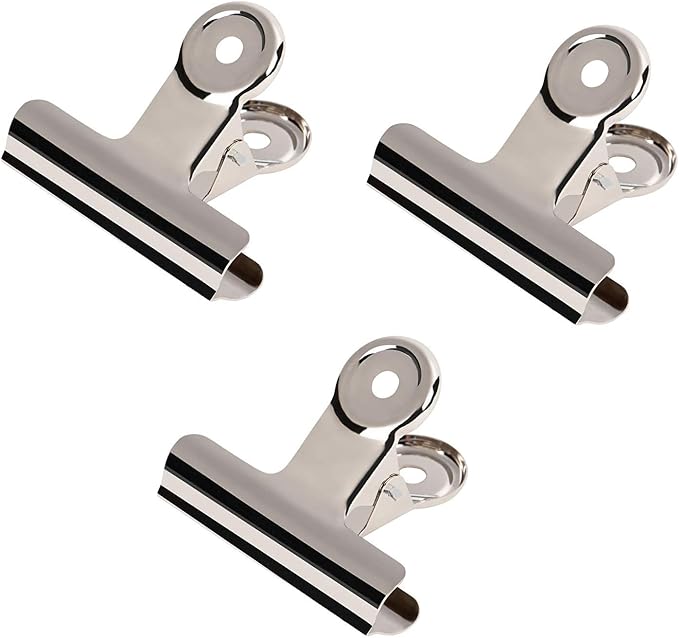 XMHF 72Pcs Mini Bulldog Clip, Photo Wall Decoration, Home and Office Decoration - Image 6