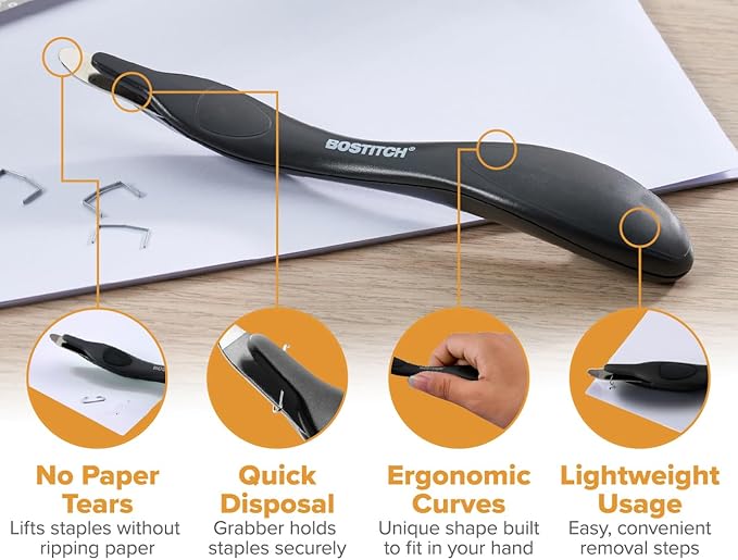 Bostitch Office Easy Staple Remover, Magnetic Tip - Image 6