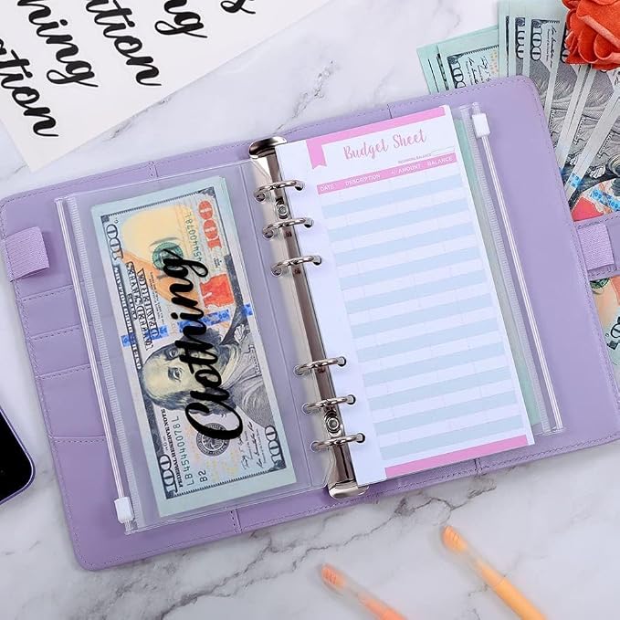 SKYDUE Budget Binder, Money Saving Binder - Image 3