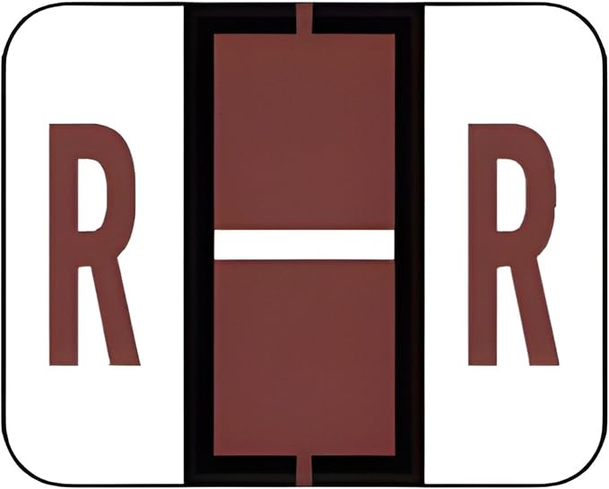 Doctor Stuff - File Folder Labels, Alphabet Letter R Stickers, Compatible - by DoctorStuff