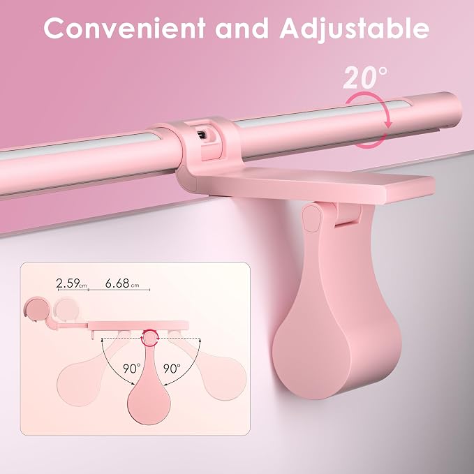 Quntis Pink Monitor Light Bar - Image 8