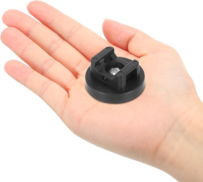 Yookeer 30 Pcs Magnetic Zip Tie Mount Base Black Magnetic Cable Clips Wire - Image 4