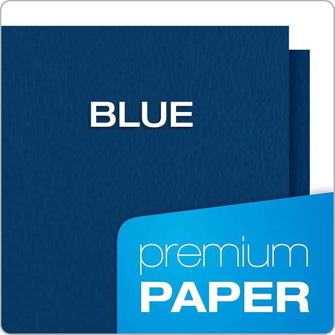 Oxford Monogram Executive Twin Pocket Folders, Letter Size, 4 Pack - Image 4