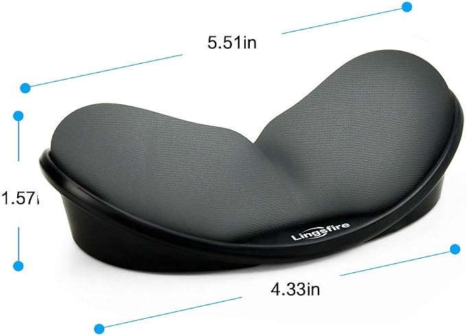 Memory Foam Mouse, Keyboard Wrist Rest Pad Anti-Skid Mousepad Support Mat - Image 9
