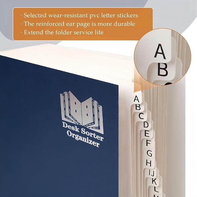 A-Z Accordion File Organizer - Image 3