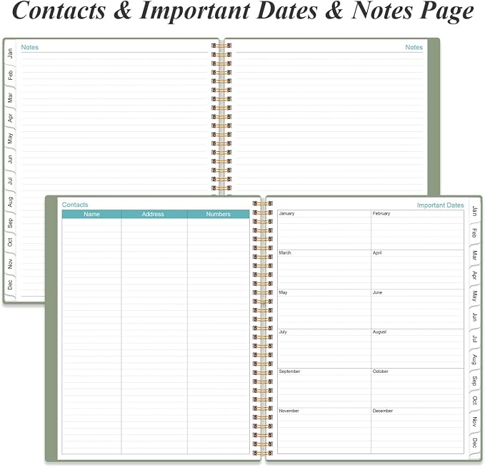 2026 Planner - Weekly Monthly Planner 2026 from January 2026 to December 2026 - Image 6