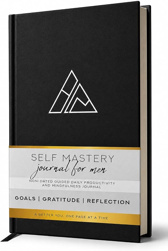 Self-Mastery Journal for Men by Realizations