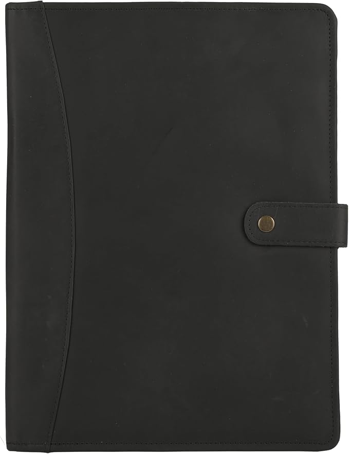 KomalC Leather Portfolio Folder by KomalC