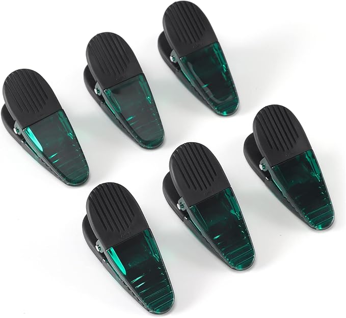 3-1/4" Length Plastic Refrigerator Magnet Clips Sets，Magnet Paper Clips by Yi+Concept