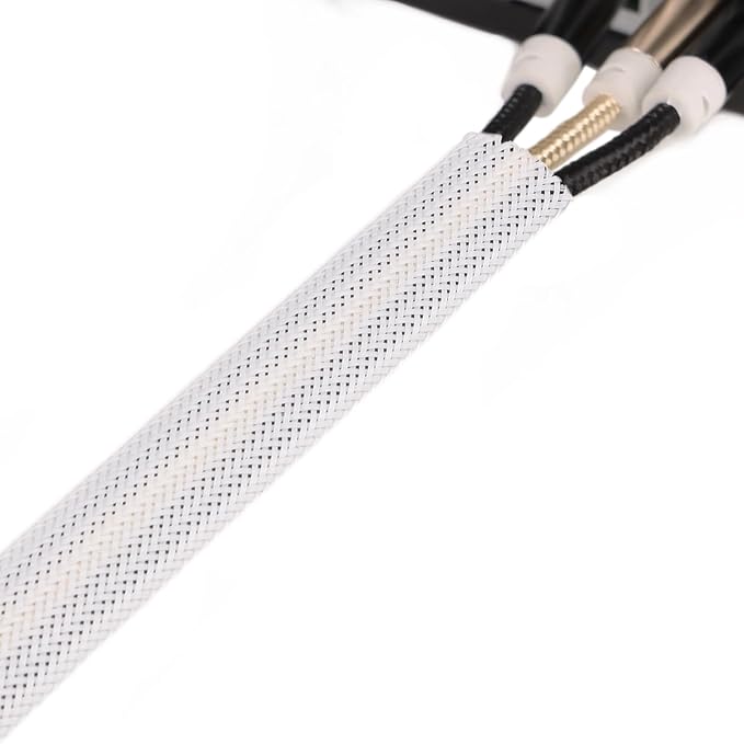 25ft PET Expandable Braided Cable Sleeve 1/2inch Pet Braided Cable Sleeve - Image 8