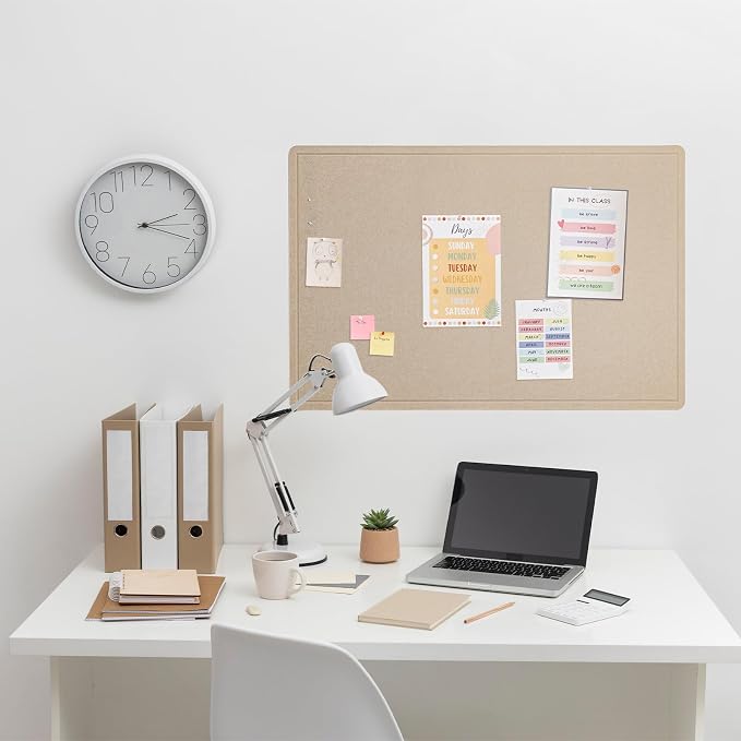 Bulletin Board, 36 x 24 inches Felt Board - Image 7