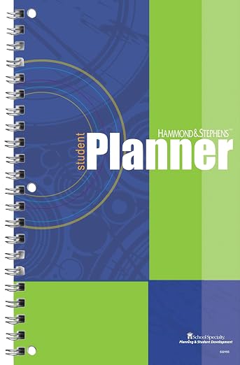 Hammond & Stephens Daily Student Assignment Planner, 7 x 11 Inches, 192 Pages by Unknown