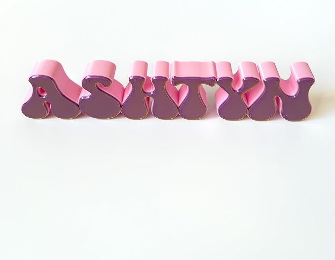 Personalized Desk Name Plate, 3d Printed Name Sign, Custom Name Plate, - Image 6