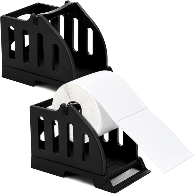 DEAYOU 2 Pack Label Roll Holder, Thermal Label Holder by DEAYOU