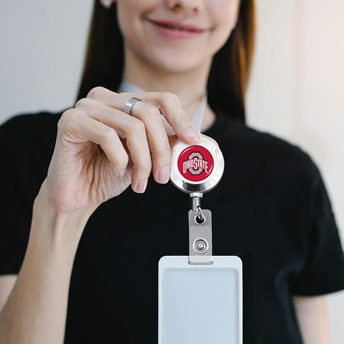 Badge Reel with Alligator Clip - Image 2