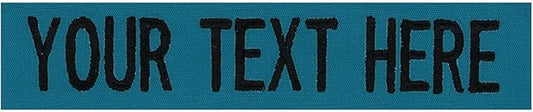 Custom Uniform Name Tapes Solid Colors. Made in The U.S.A. Ships Under 24 by NORTHERNSAFARI