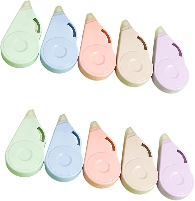 10Pcs Correction Tape Roller 8mx5mm Quick Dry White Out Correction Tape Total - Image 4