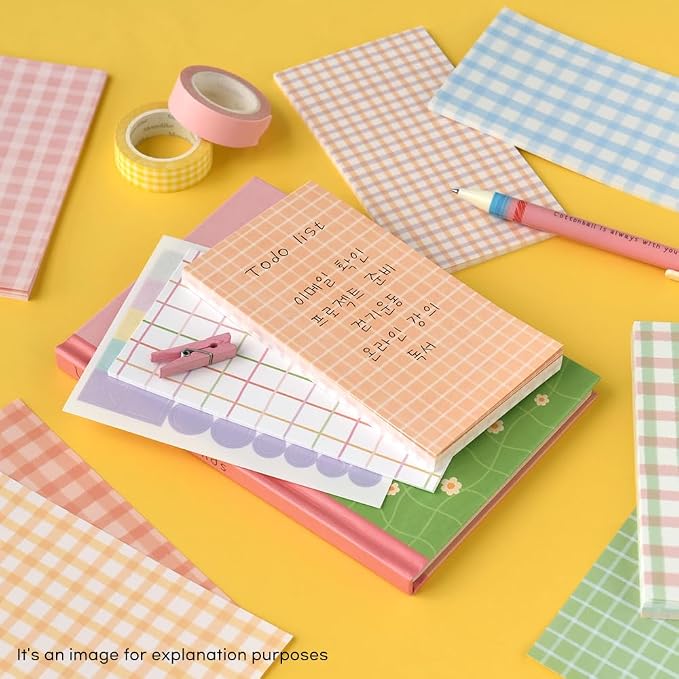 Monolike Triple Memopad Unmatched Friends Check 2P A Set - Image 7