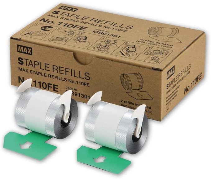 MAX USA CORP. NO.110FE Staple Refill by MAXUSACORP