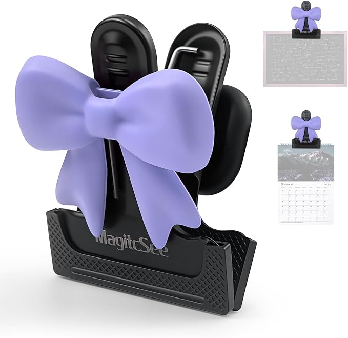 2 Pcs Heavy Duty Magnetic Clips by MagitcSee