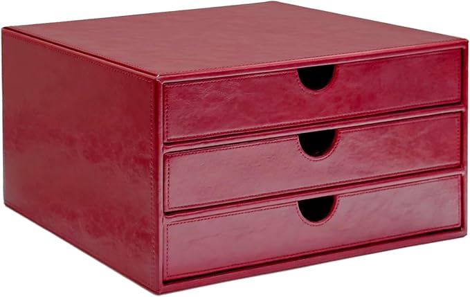 UnionBasic Document Organizer, 3-Drawer File Cabinet Document Storage Box by UnionBasic
