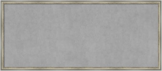 Amanti Art Silver Framed Magnetic Board 22x50 Oversize Vision Board by AmantiArt