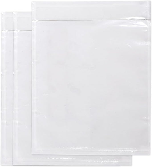 iMailer - 200 PCS 9.5"x12" Packing List Pouch- Clear Plastic Envelopes by iMailer
