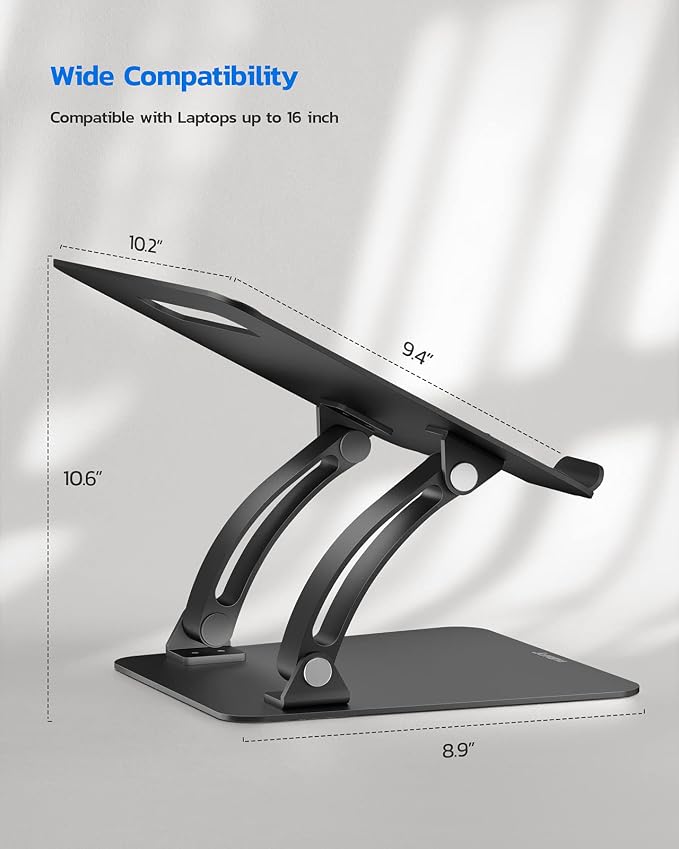 Nulaxy Fully Adjustable Laptop Stand - Image 3