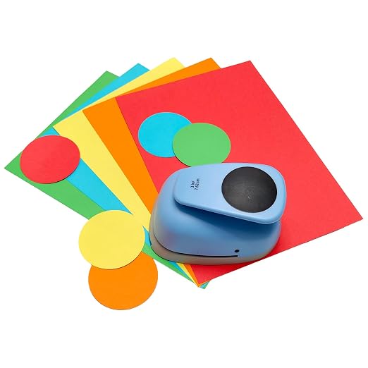 Circle Punch, Paper Punch, Gift Wrapping, Scrapbook Tools Cards, Arts Fun - Image 6