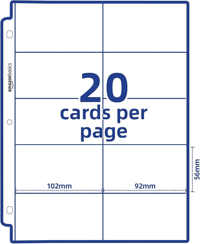Amazon Basics Business Card Protector Pages - Image 5