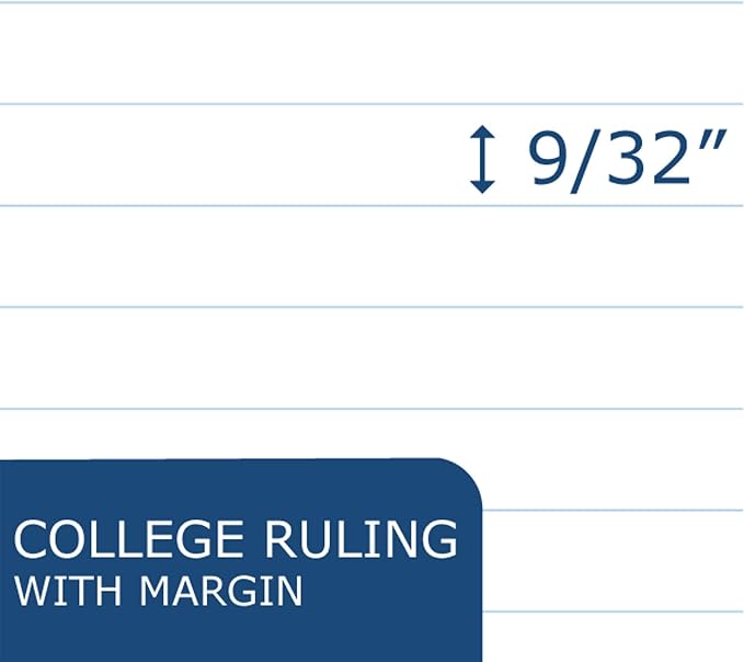 Roaring Spring Knee Pad College Ruled Extra Stiff Back Legal Writing Pad - Image 3