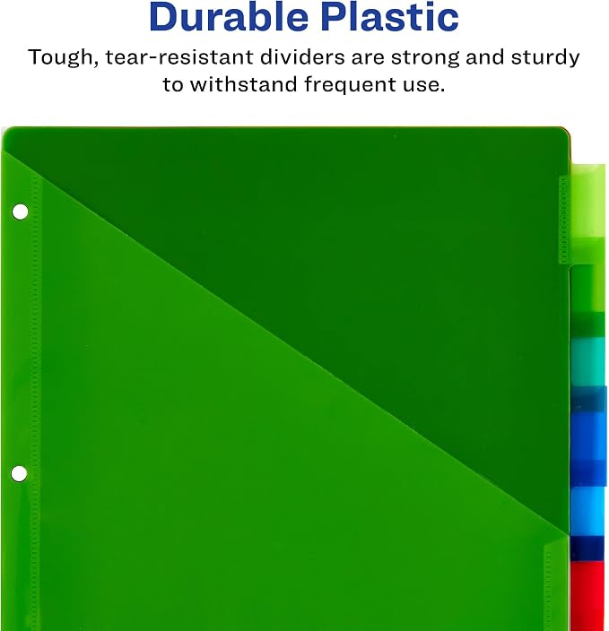 Avery Insertable Plastic Dividers - Image 5