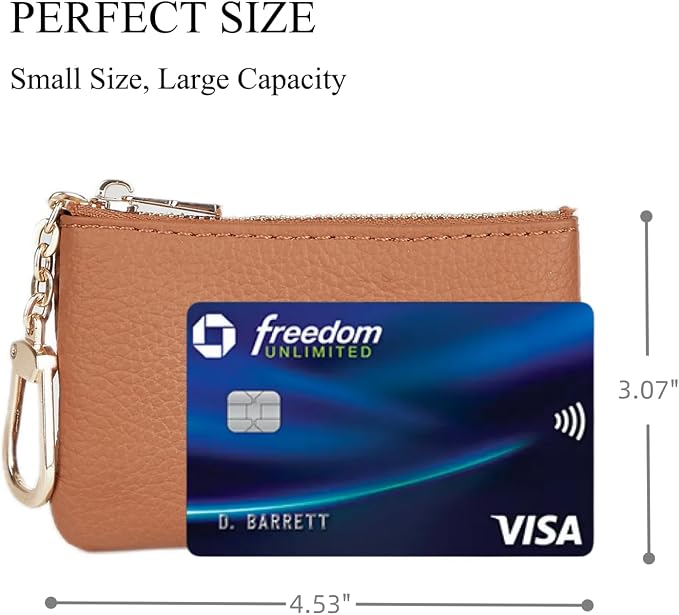 Full Grain Leather Coin Purse - Image 3