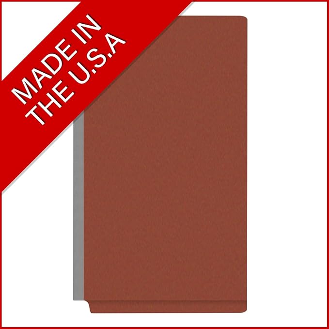 Ecom Folders Top Tab Pressboard Classification Folders | Legal Size 25 Pt Stock - Image 5