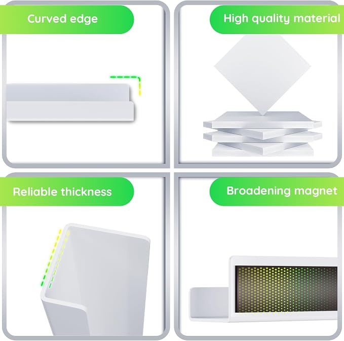 2 Pcs Magnetic Book Shelf for Whiteboard - Image 5