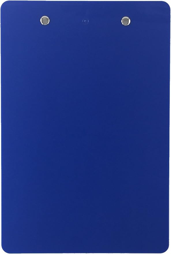 Trade Quest Memo Clipboard 6'' x 9'' Low Profile Clip Plastic - Image 4