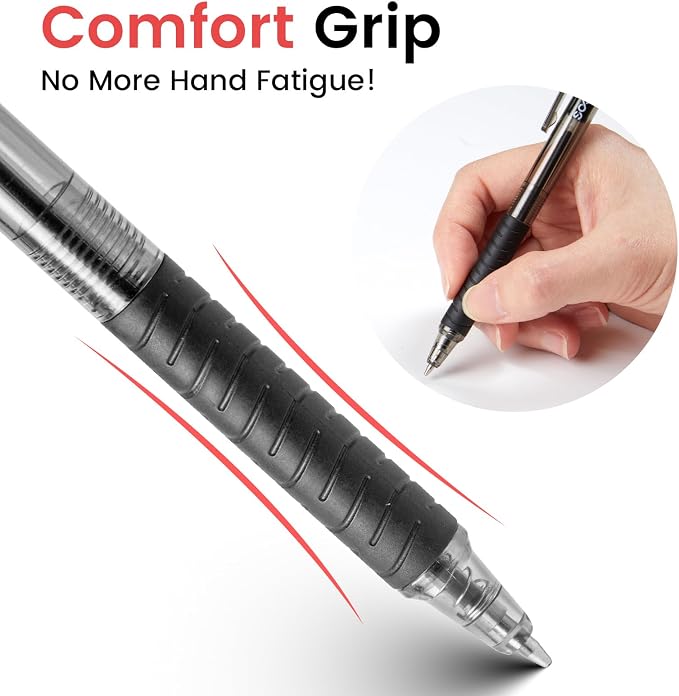 Sooez 40 Pack Bulk Pens Ballpoint, Smooth Writing Pens - Image 3