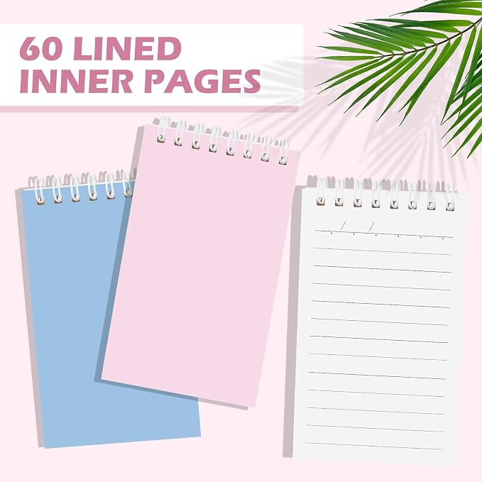 Ddaowanx Small Notebooks, 3x5 Pocket Spiral Notepads - Image 3