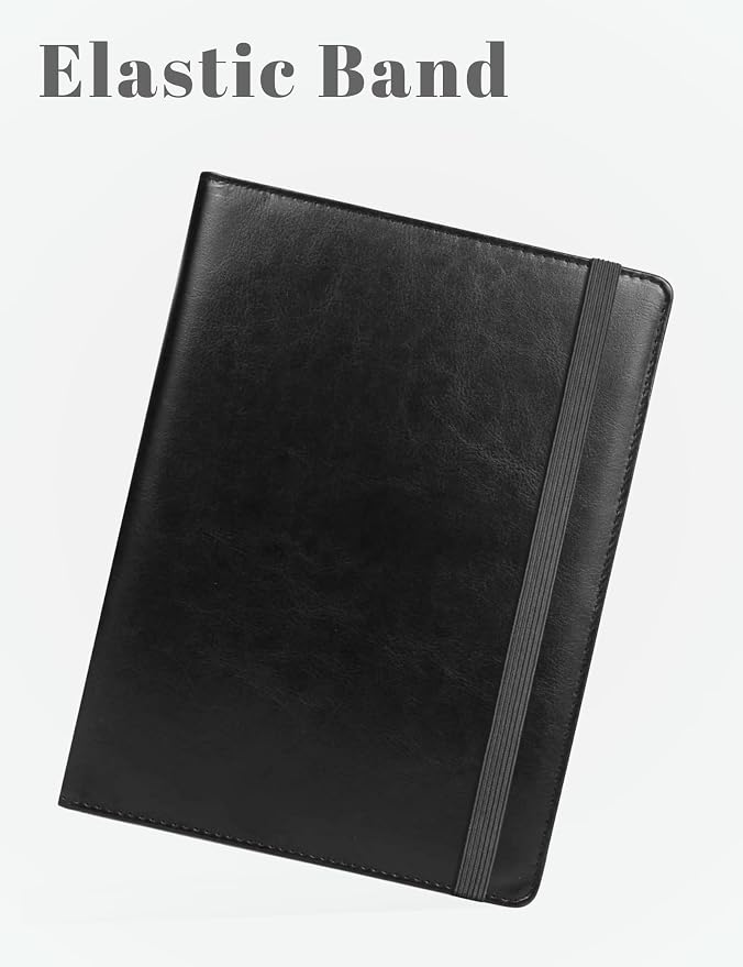 Small Clipboard Junior Padfolio Folio 7 x 9 Writing Pad Refillable, Mymazn Faux - Image 4
