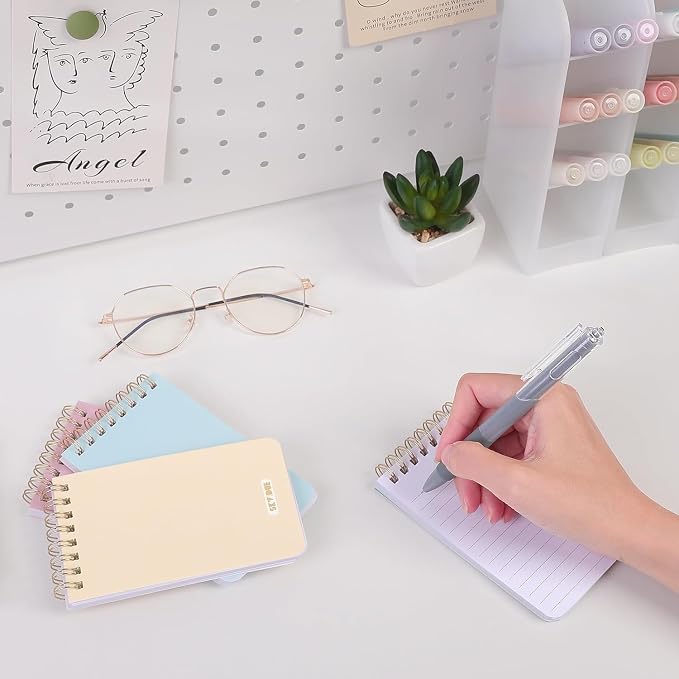 SKYDUE Small Notebooks, Cute 3x5 Pocket Notepads, Mini Spiral Notebook - Image 2