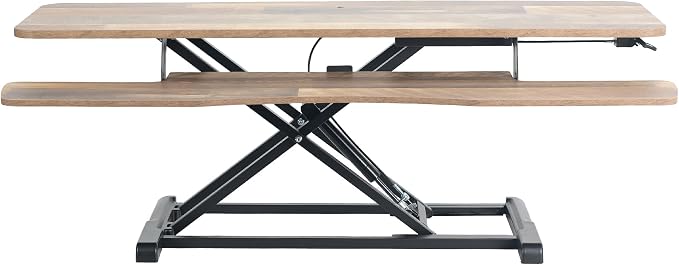VIVO 42 inch Desk Converter, K Series, Height Adjustable Sit to Stand Riser by VIVO